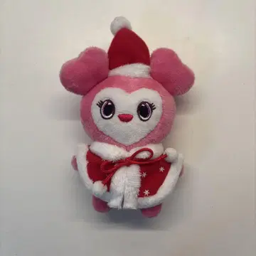 TWICE 러블리 초기 산타 코스튬 봉제 인형 키링