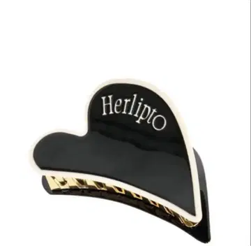 Her lip to Bicolor Heart Hair Clip