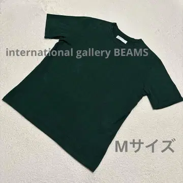international gallery BEAMS M 사이즈 무지 티셔츠