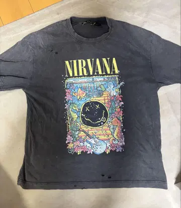 NIRVANA 자라 셔츠
