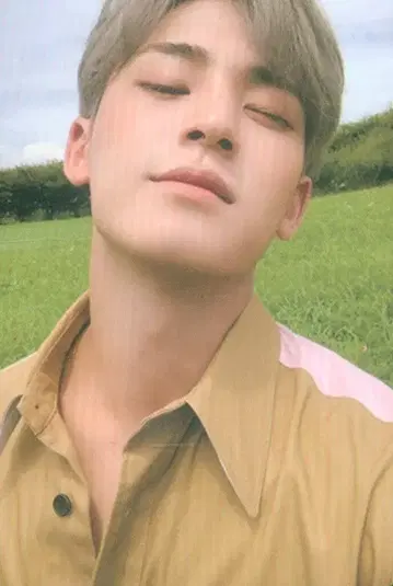 SEVENTEEN An Ode MINGYU 트레이딩 카드 화이트