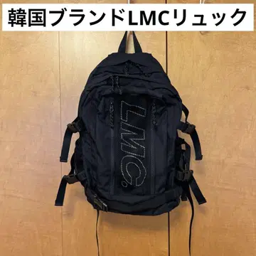 LMC 백팩 럭색 한국 브랜드 블랙 블랙