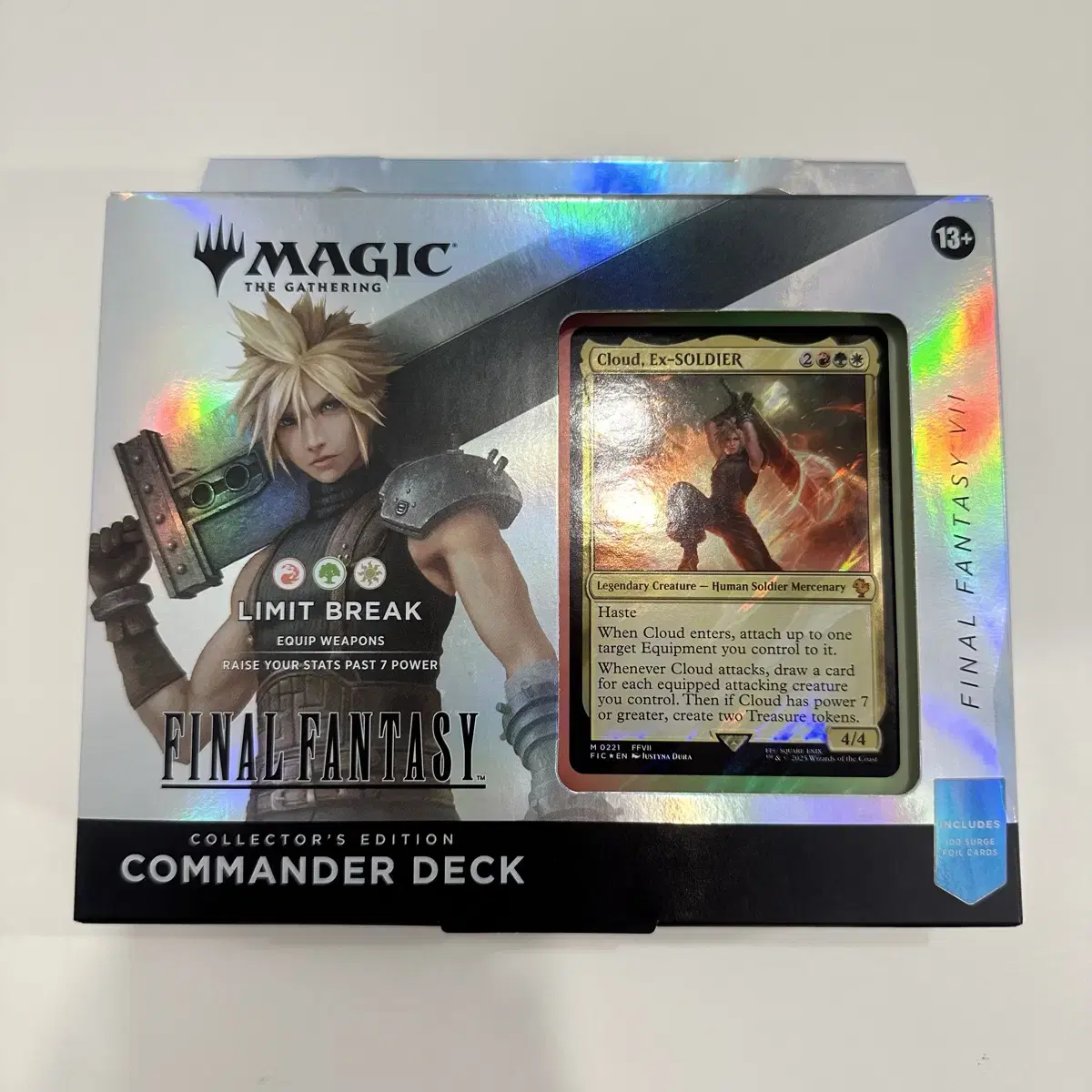 Sealed Magic: The Gathering Final Fantasy VII Commander Deck