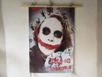 조커 포스터 Why So Serious?