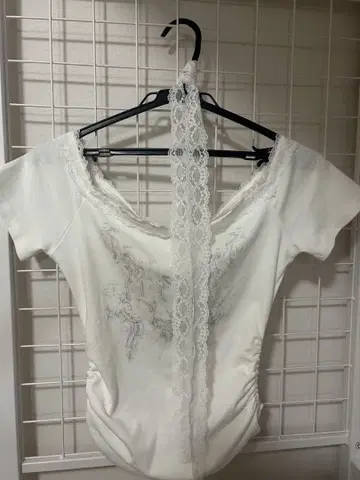 레이스 크로스 S/S T
