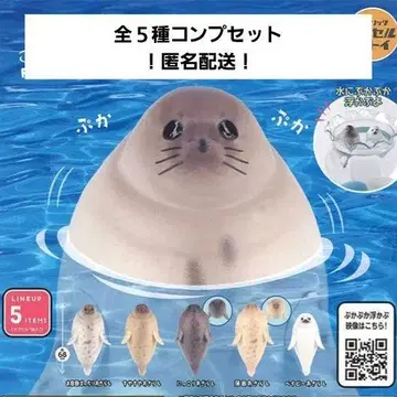 푸카푸카 아자라시 전5종 컴프 세트 가챠가챠