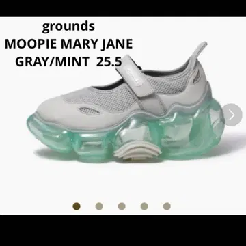 grounds MOOPIE MARY JANE 25.5cm 그레이 민트