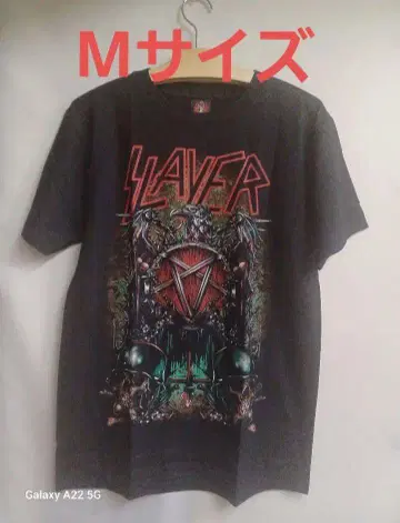 밴딩 티셔츠 SLAYER 슬레이어 M 사이즈