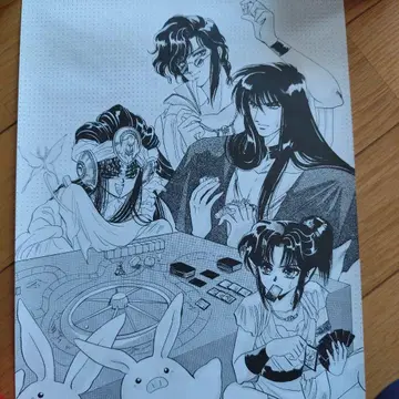 당시의 상품 CLAMP 기념 이벤트 포스터