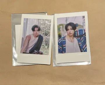 NCT WISH 사진전 인스턴트 포토 카드 리쿠 2장 세트