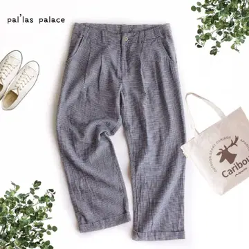 @ [ F ] pal'las palace 팔라스 팰리스 보더 코튼 팬츠