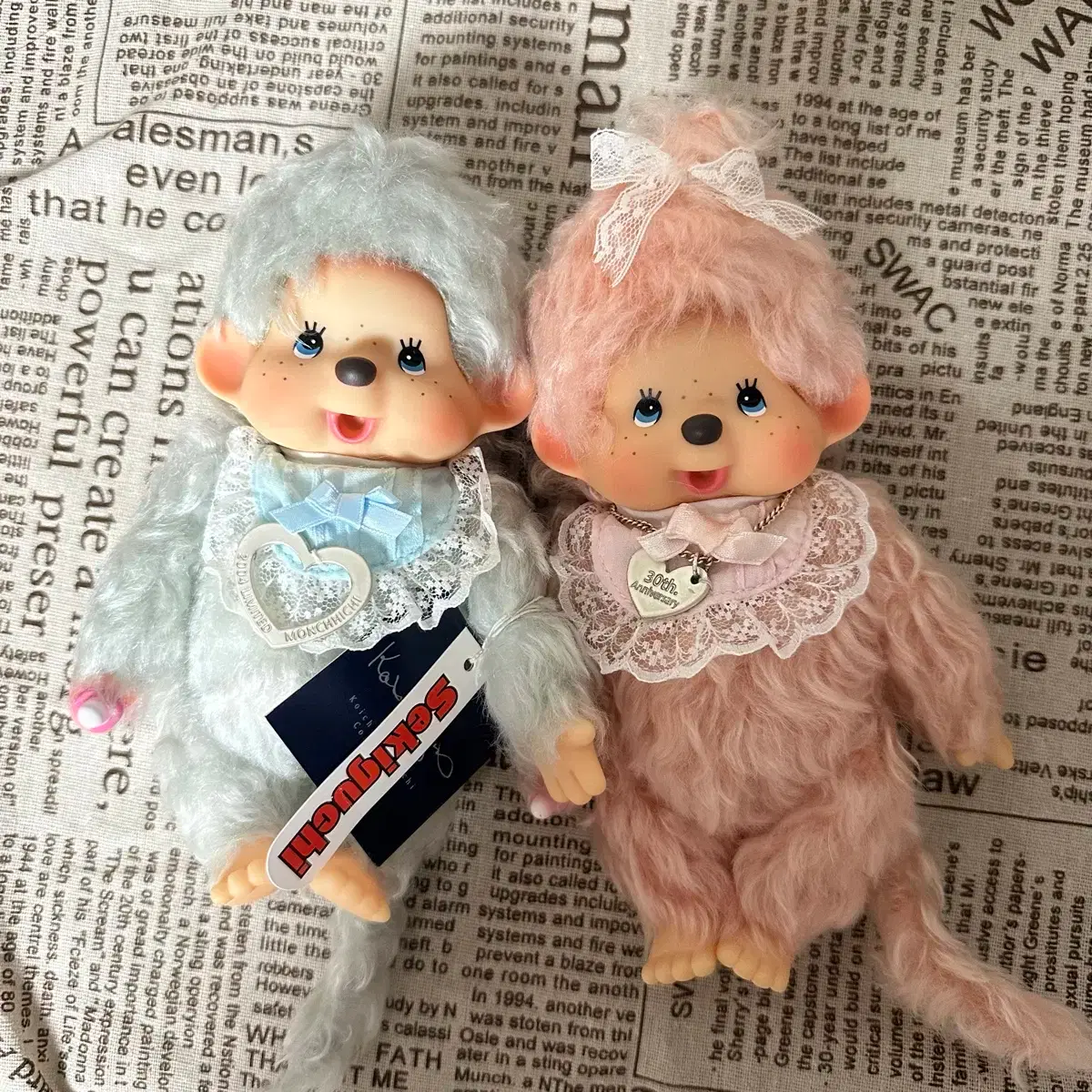 Monchhichi 2004 Limited Edition Fleece Set #몬치치 on Bunjang