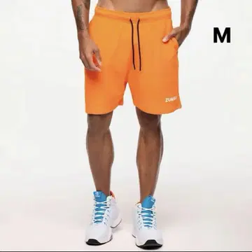 신상품 신상 zumba 팬츠 남성용 여성용 남녀 공용 오렌지 M