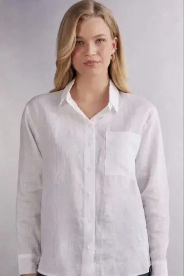 Intimissimi The Pure Linen 린넨 패브릭 셔츠