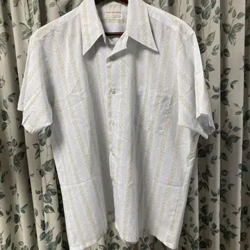 90년대 Van Heusen 반팔 스트라이프 셔츠