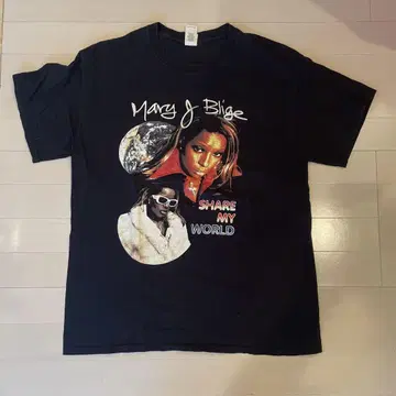 Mary J Blige Share My World 티셔츠 L 사이즈