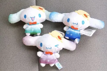 산리오 시나모롤 슈와토 크림 소다 마스코트 전 3종 컴플리트
