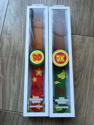 USJ 한정판 새상품 돈키 콩 디디 콩 파워 업 밴딩 마리오