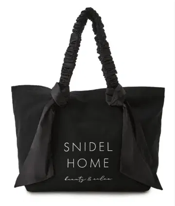 SNIDEL HOME 블랙 토트백 BIG