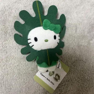 헬로키티 Algae 조류 봉제 인형 일본관 엑스포