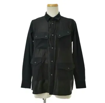 화이트 마운티니어링 MIXED FABRIC HUNTING SHIRT