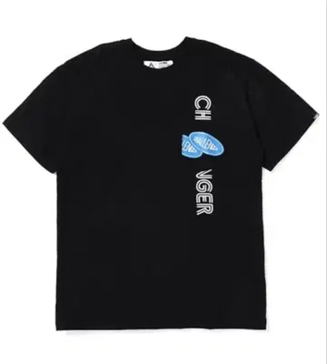 CHALLENGER 로고 티셔츠 블랙 2XL