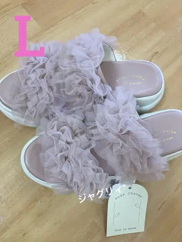시마무라 츠지 노조미 샌들 핑크 L