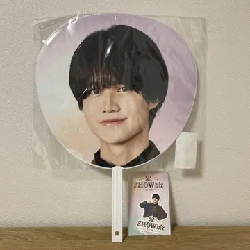 Lil 칸사이 오니시 카가 SHOWbiz 부채 및 스티커