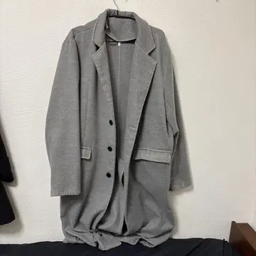 그레이 체스터 코트 XL 사이즈