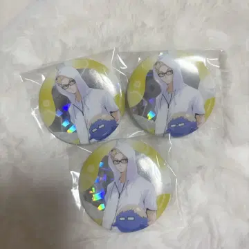 츠키시마 케이 비치 공 캔뱃지