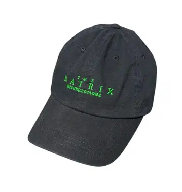 영화 MATRIX 매트릭스 모자 캡 프리 사이즈 공식 굿즈