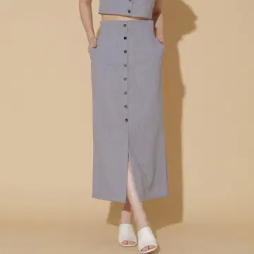 JILL by JILL STUART 린넨 라이크 타이트 스커트