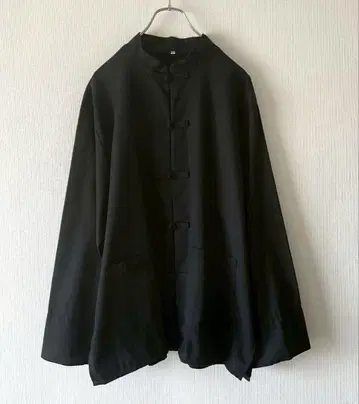 쿵푸 셔츠 차이나 셔츠 블랙
