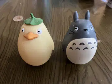 오리와 토토로 피규어 세트