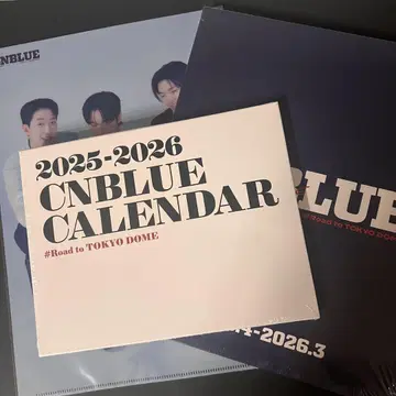 2025-2026 CNBLUE 달력 2종 세트