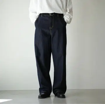 BONBON 릴랙스 핏 스트레이트 청바지