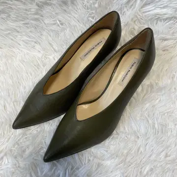 FABIO RUSCONI 파비오 루스코니 카키 22.5cm 가죽