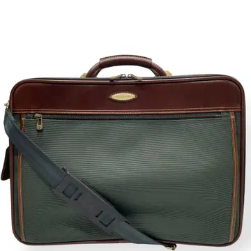 컨디션 최상 Samsonite 삼소나이트 브리프 케이스 가죽 캔버스