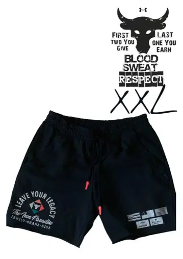 Under Armour Sweat Blood Respect 숏 팬츠
