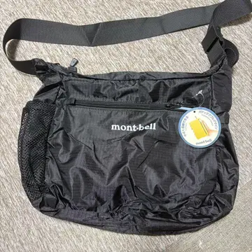 mont-bell 포켓블 숄더백 S 블랙