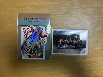 SixTONES Anniversary 스티커 세트 미니 사진 세트