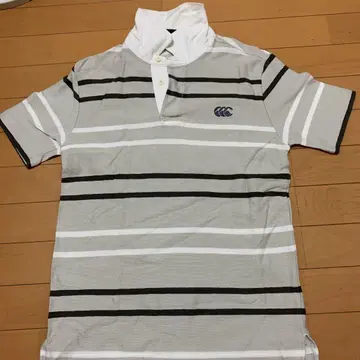 Canterbury 피케 셔츠 M 사이즈 그레이/화이트/블랙