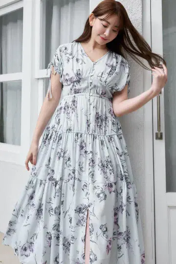 Full Of Love Long Dress M 파우더 민트