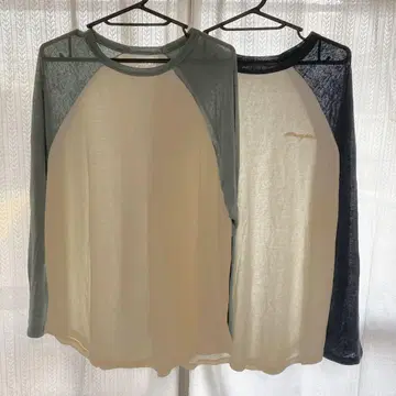 atmos 래글런 롱 T
