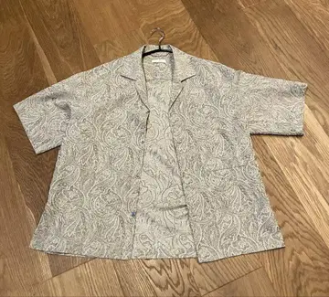 [새상품급] JACQUARD PAISLEY SHIRT LIDYM 베이지