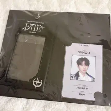 선우 공식 ID 카드 트레이딩 카드 케이스