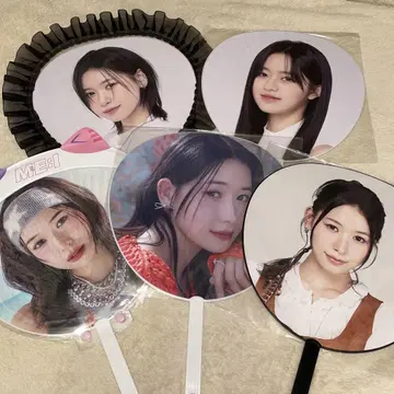 ME:I 카사하라 모모나 카토 코코로 부채 부채 커버 7세트
