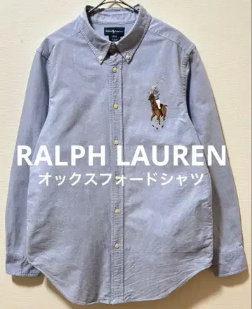 RALPH LAUREN 랄프 로렌 빅 포니 로고 옥스퍼드 셔츠