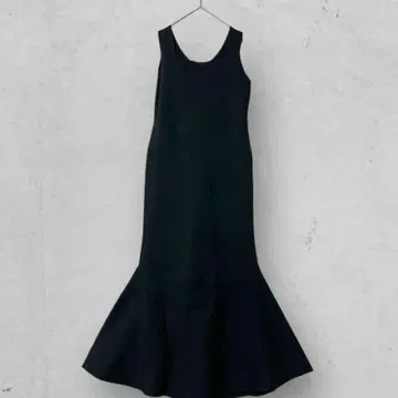 z1273 [로얄 파티] 슬리브리스 롱 원피스 머메이드 백 오픈
