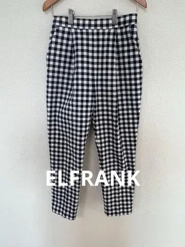엘프랭크 캐주얼 팬츠 체크